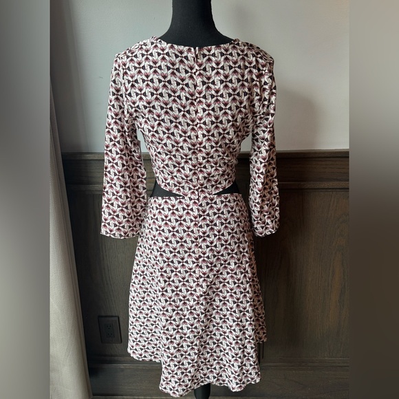 Be You Tiful boho Patterned Cut-Out Dress NWT small - Picture 4 of 10